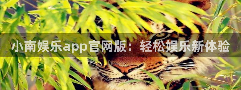 运达娱乐2体育登录入口：小南娱乐app官网版：轻松娱乐新体验